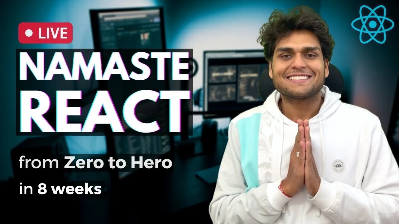 Akshay  Saini - Namaste React Live 🚀