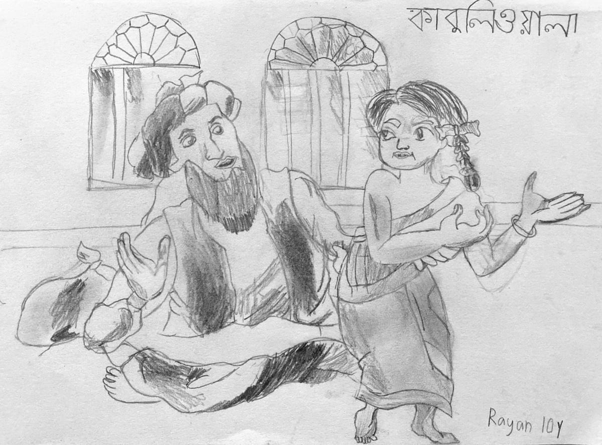 কাবুলিওয়ালা ও কাবুলিওয়ালা! — রায়ান (১০ বছর)