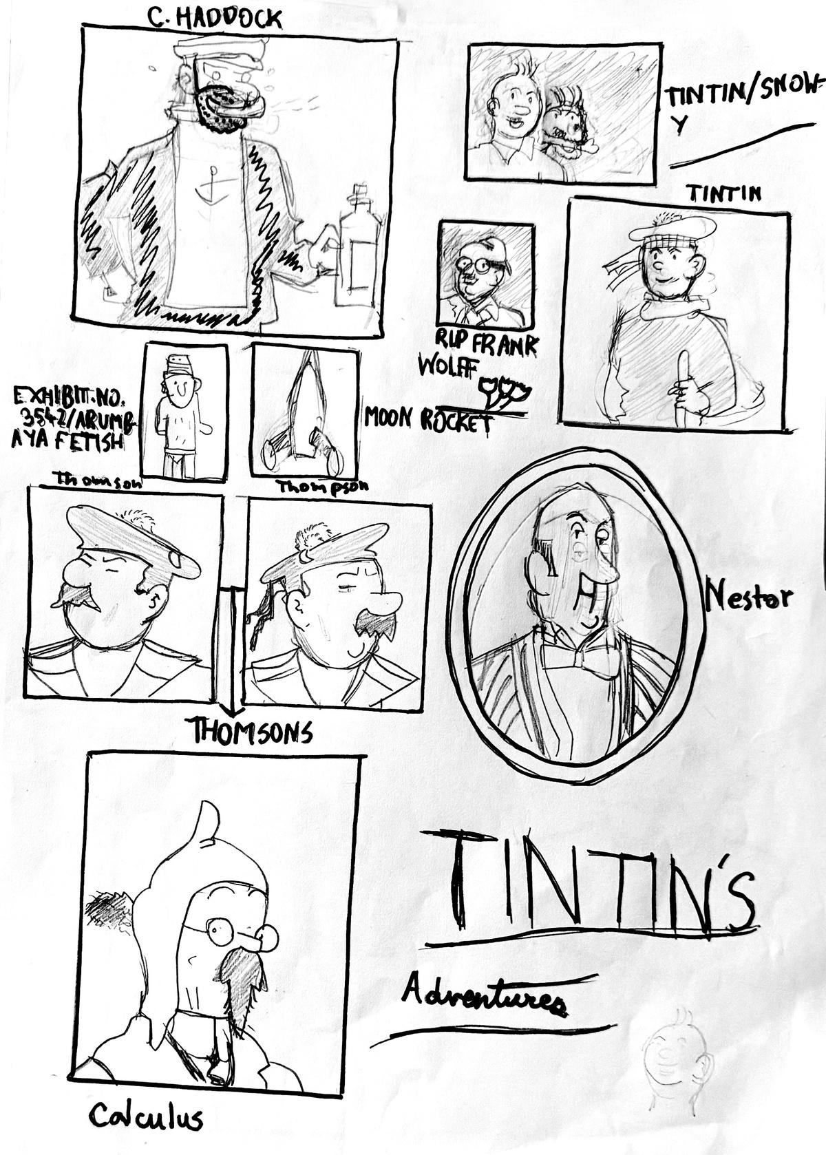Tintin, Archishman Das