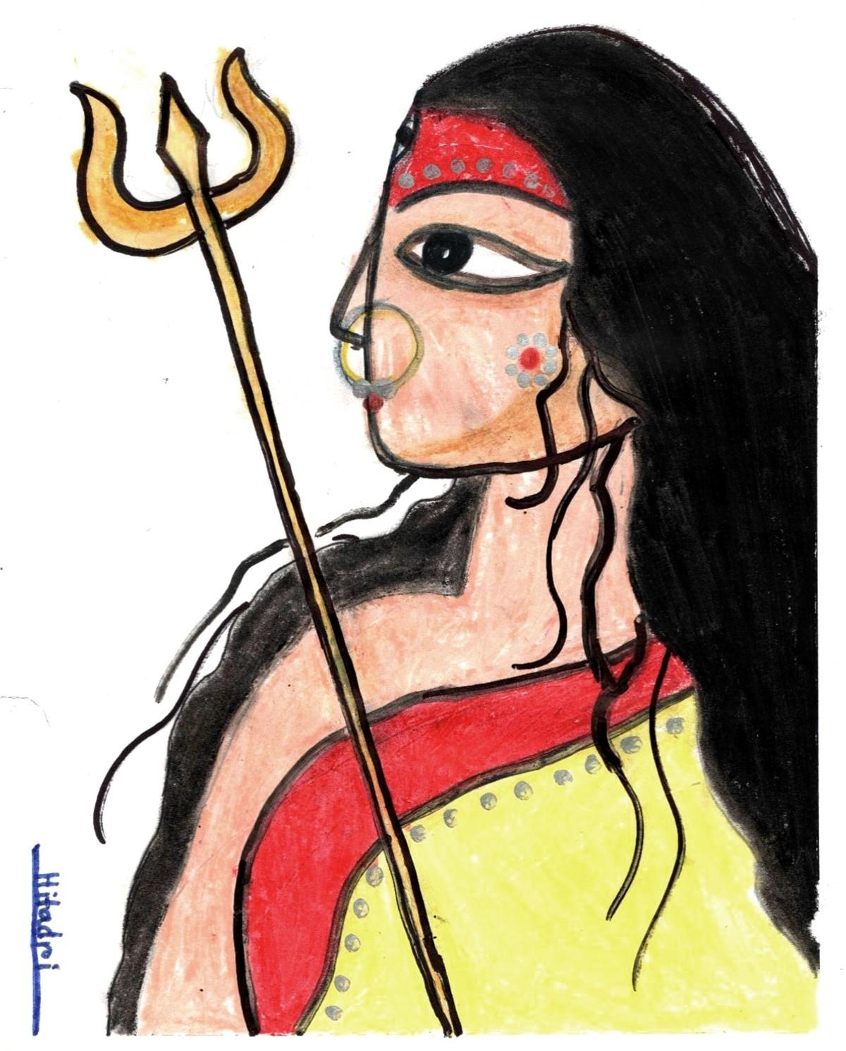 Ma Durga, Hitadri