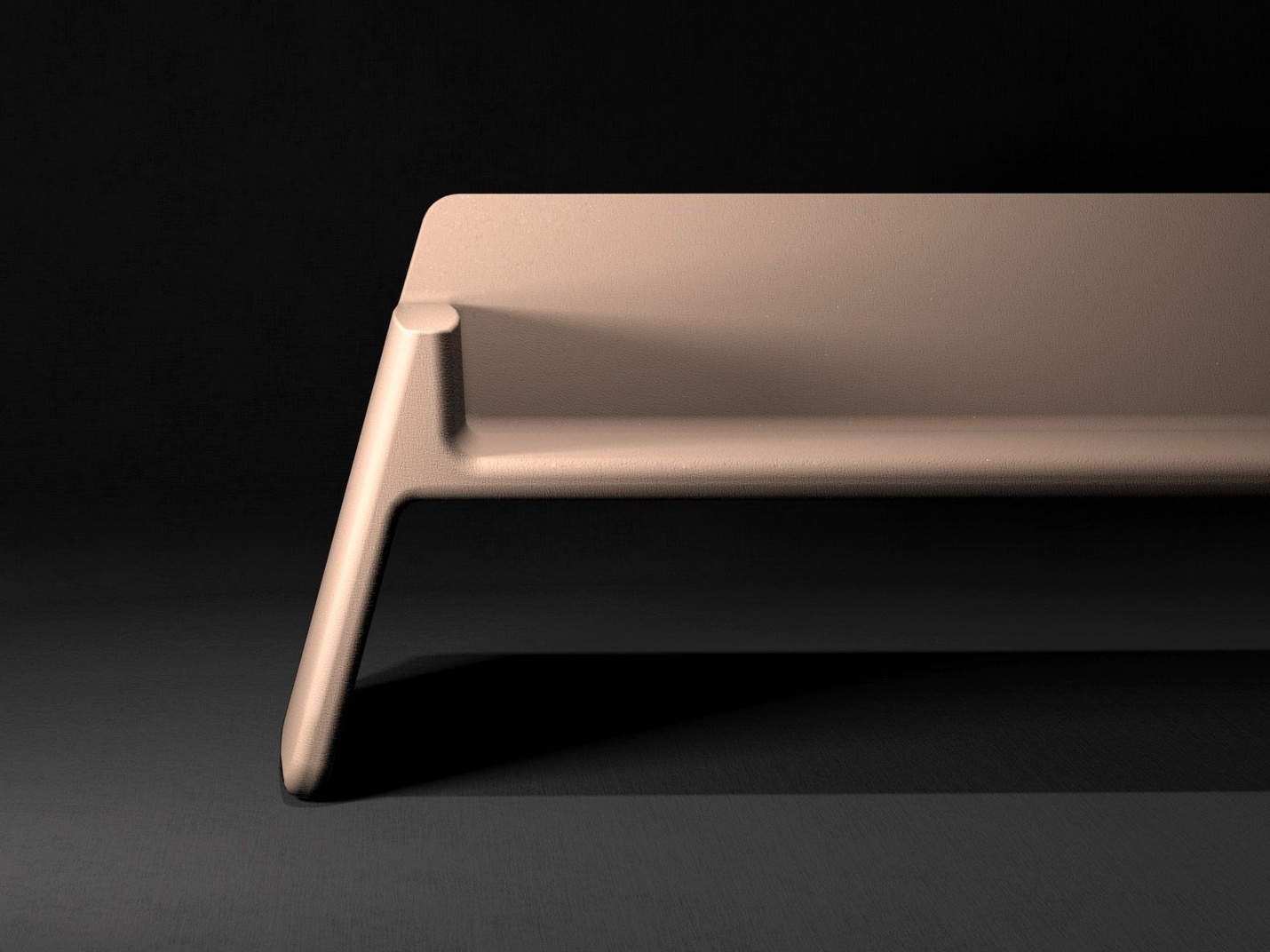 Stackable rotational molding furniture