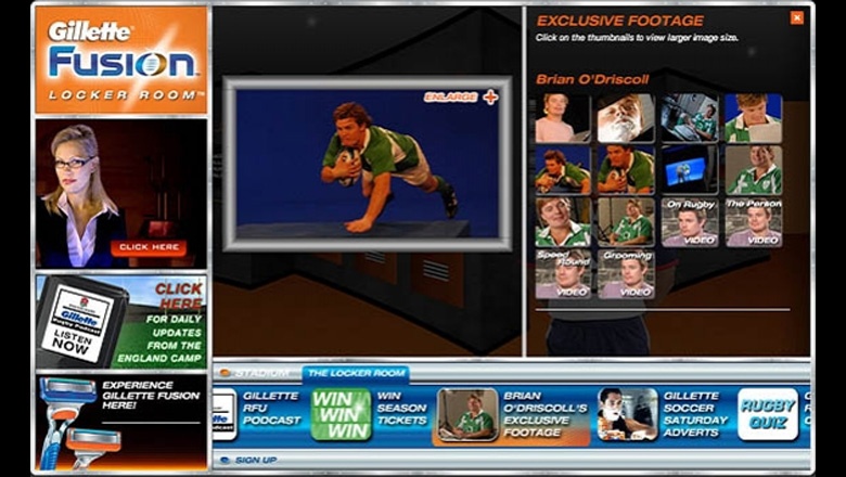 Gillette Fusion Locker Room image 1 1