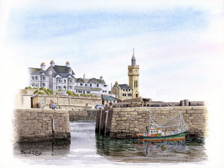 Porthleven, Cornwall (Watercolour Painting)