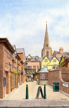 Stage Coach Mews and All Saints, Hereford