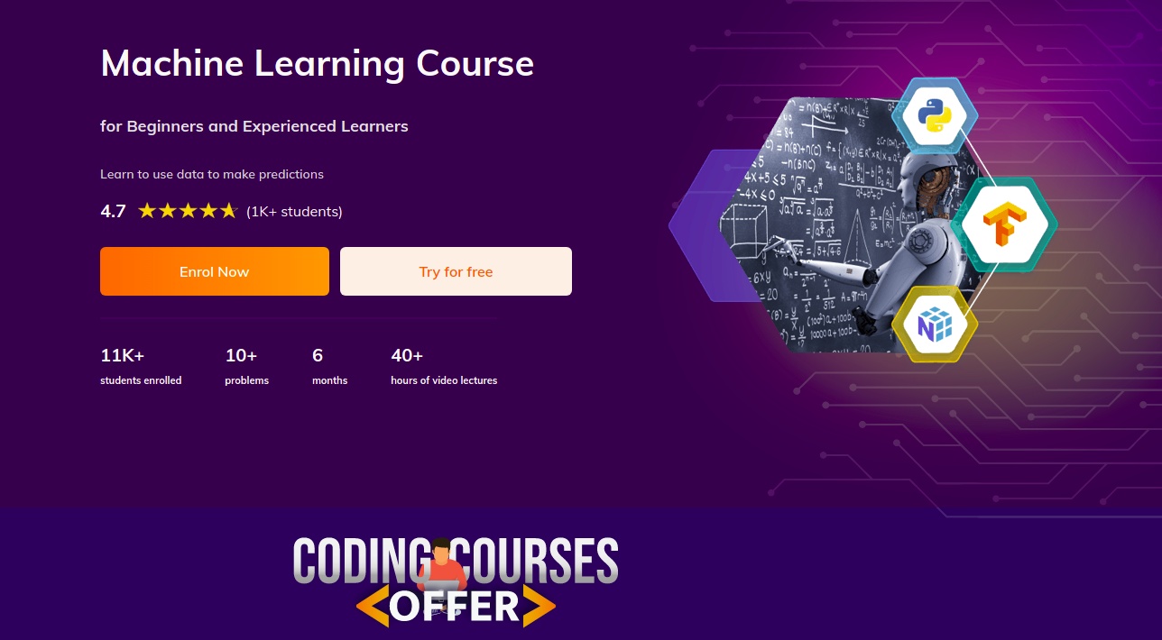 Machine Learning Course ( Coding Ninjas )
