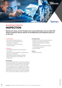 Komax Services-Inspection