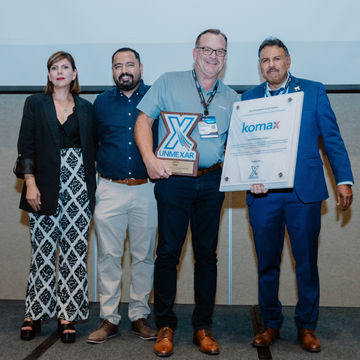 Komax wins UNMEXAR award