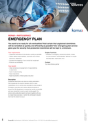 Komax Services-Emergency Plan