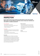 Komax Services-Inspection
