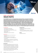 Komax Services-Wear Parts