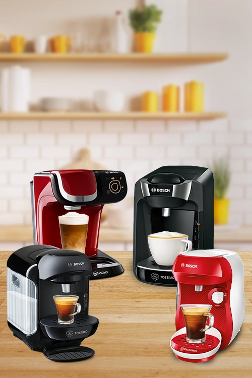 TASSIMO by Bosch high quality coffee machines TASSIMO