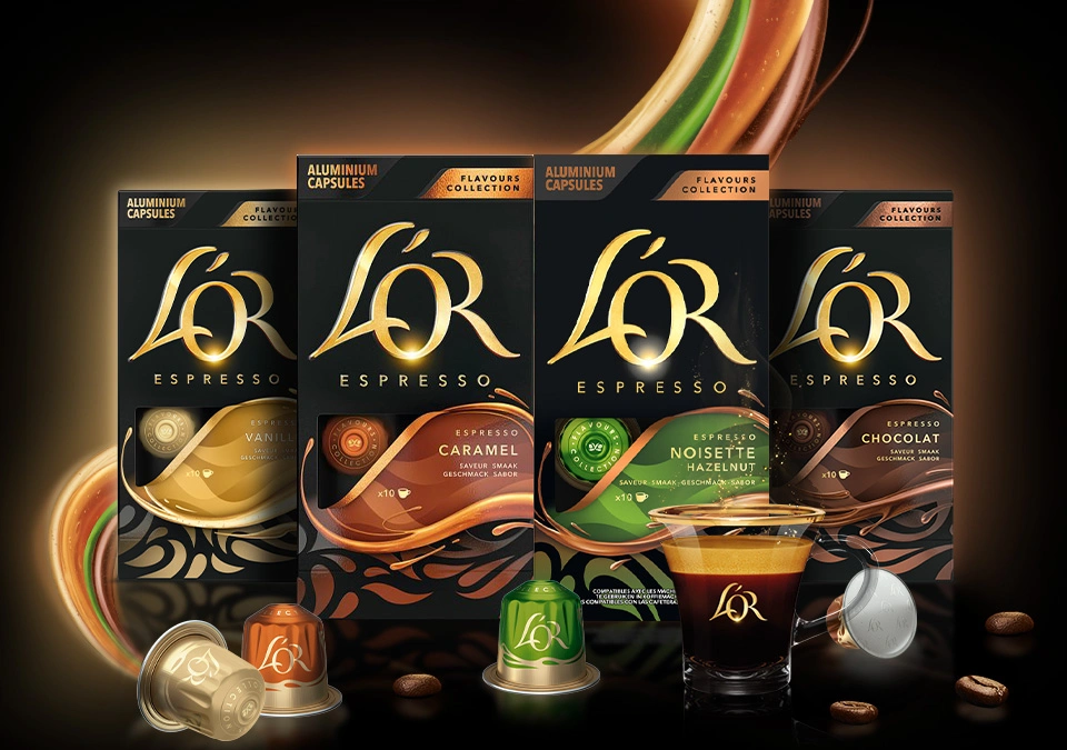 Ontdek L'OR Flavours: gearomatiseerde koffies