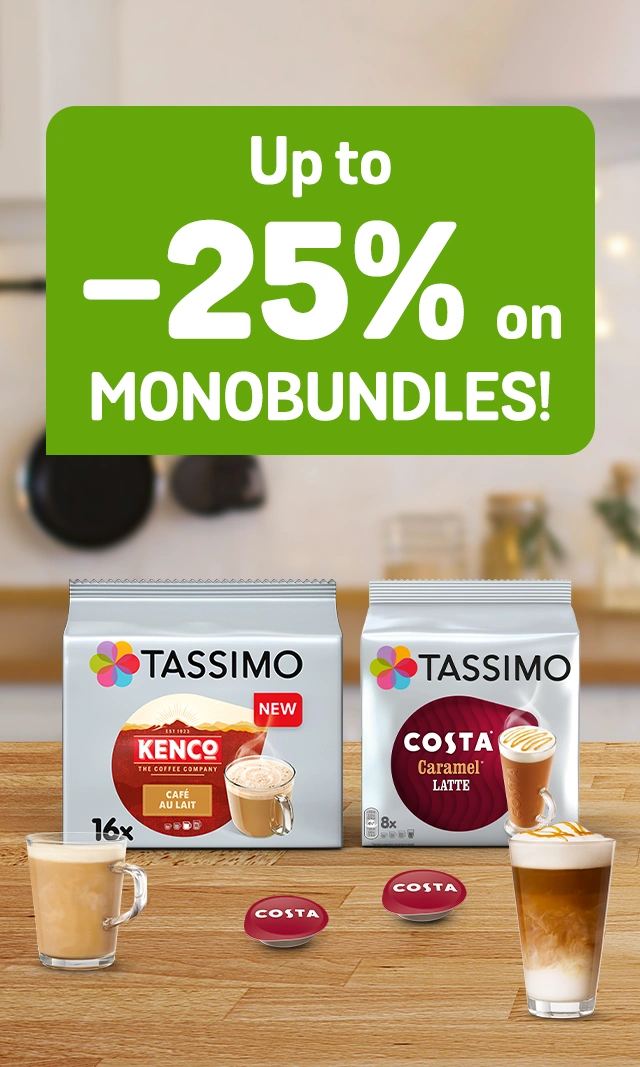 Cheap coffee pods & Coffee pods on sale TASSIMO
