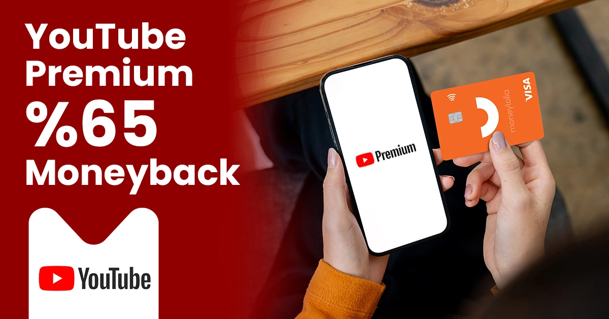 YouTube Premium Harcamana %65 Moneyback