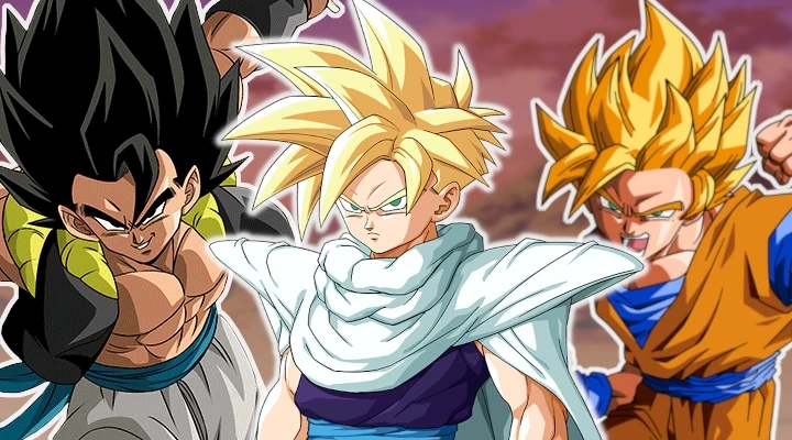 Fusao Trunks E Gohan com os brincos potara