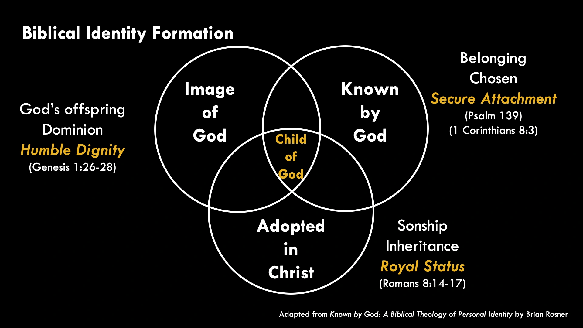Biblical Identity Formation