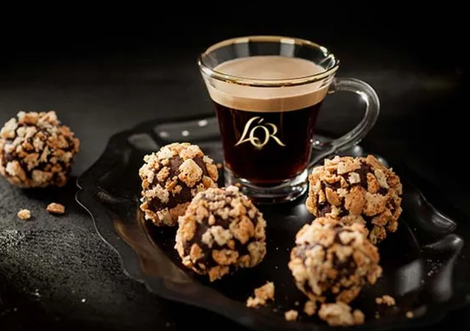 Espresso chocoballs