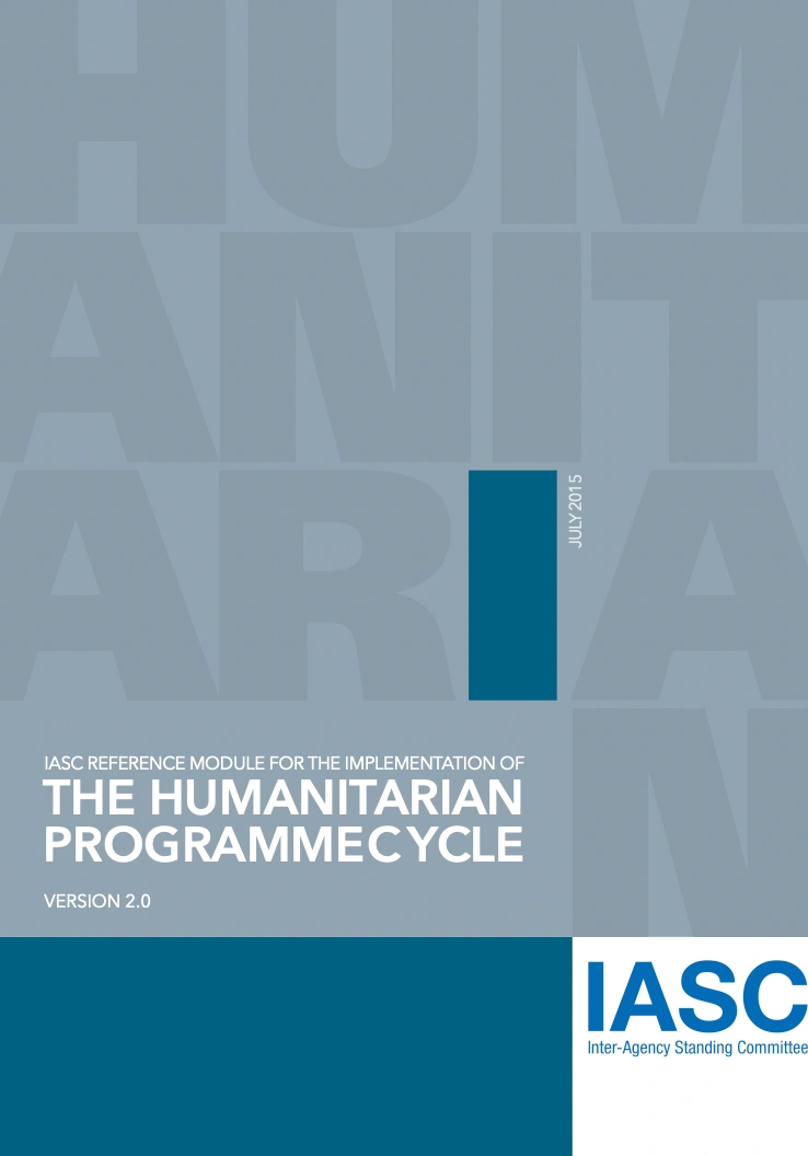 The Implementation Of Humanitarian Programme Cycle Version 2.0 ...