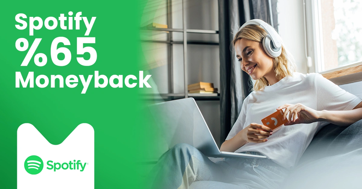 Spotify Harcamana %65 Moneyback