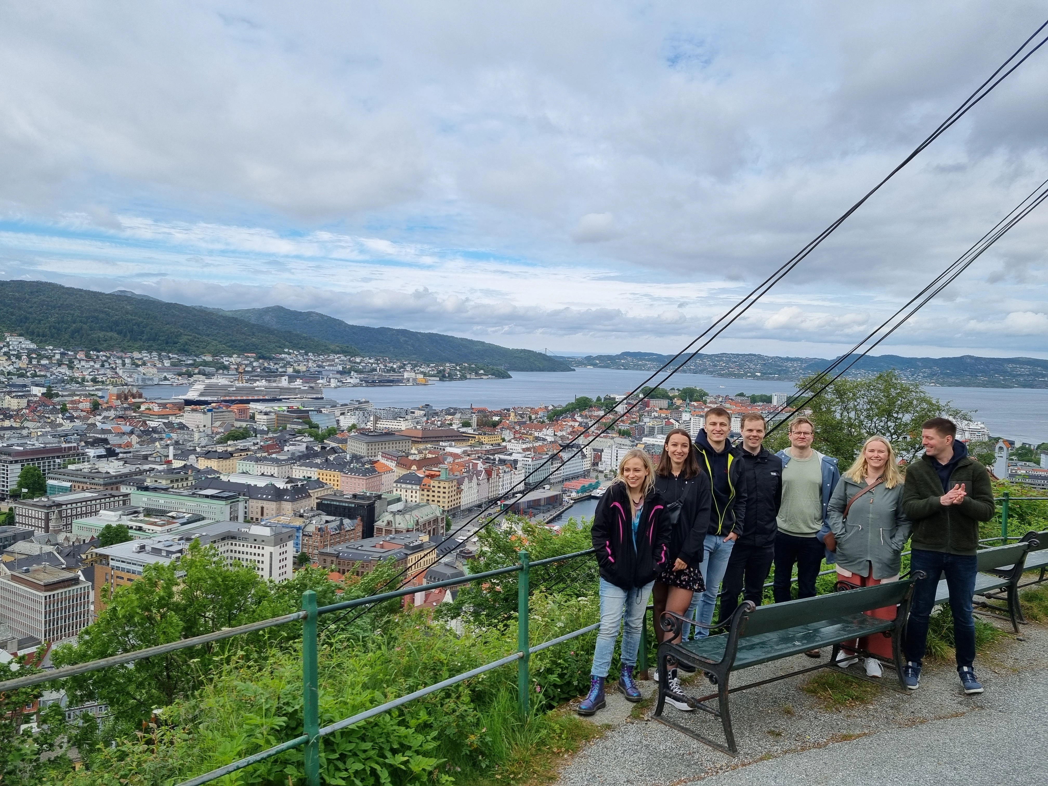 Bilde utover Bergen by med ansatte i Ilder i hovedfokus