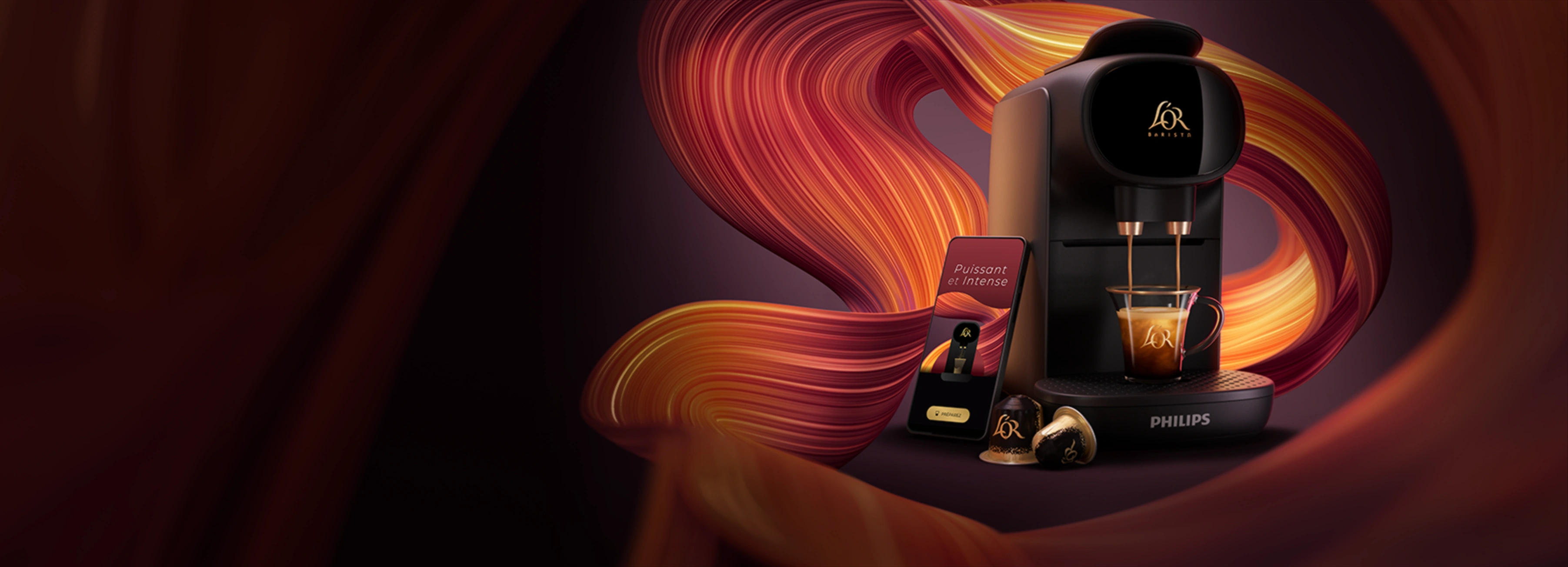 La nouvelle machine à café connectée L'OR Barista Creatif | L'OR Espresso
