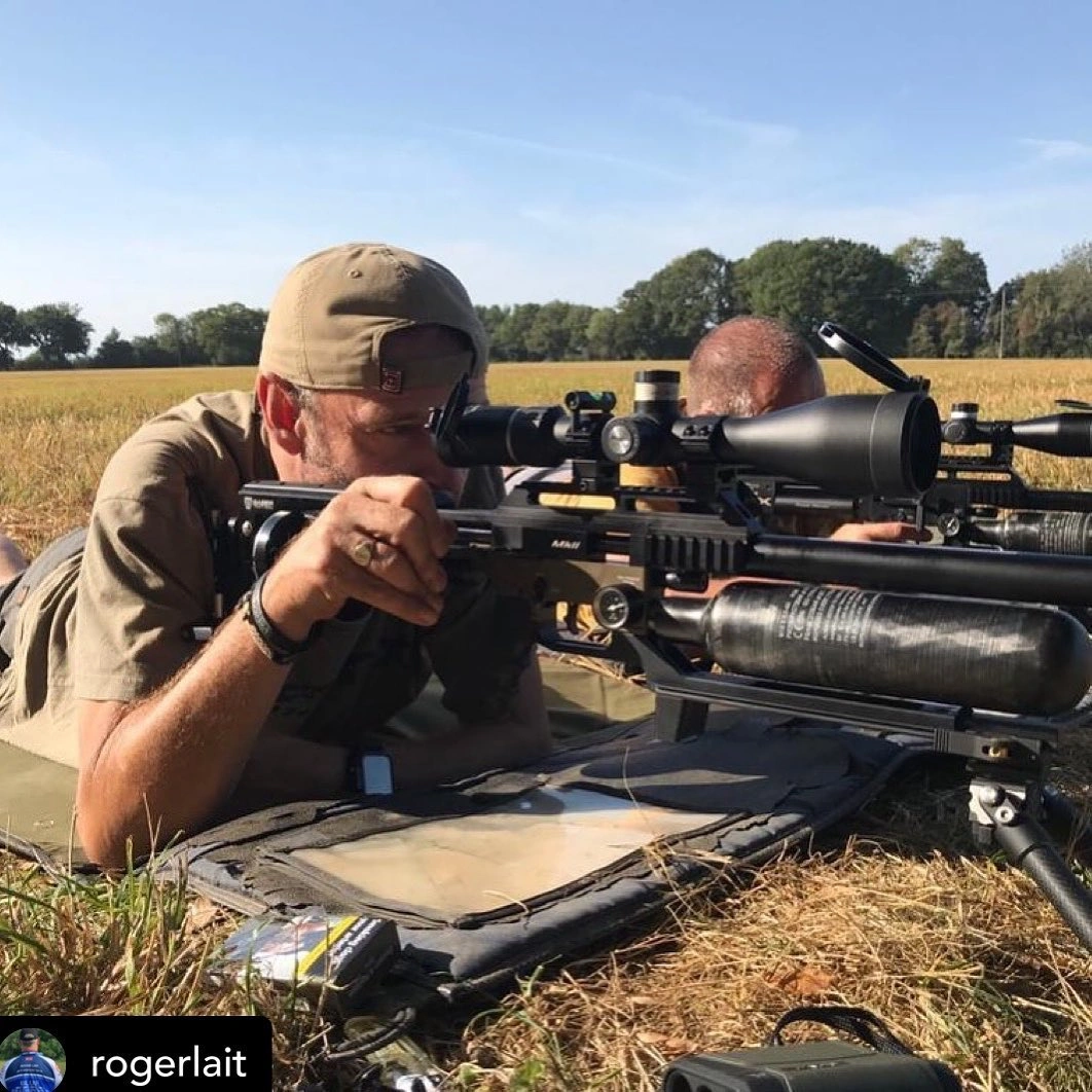 @rogerlait having fun with the Valiant Zephyr and @fxairgunsweden ✌️