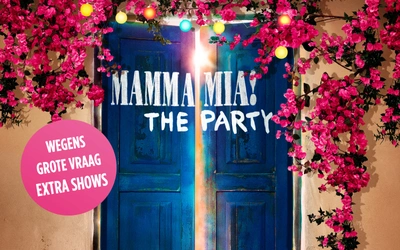 Product afbeelding: Mamma Mia! The Party tijdelijk met fles ChouChou Rosé