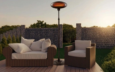 Product afbeelding: WEEKDEAL: Buccan - Infrarood elektrische staande terrasverwarmer