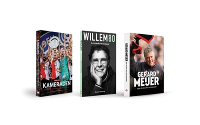 Product afbeelding: Pakket Willem80+Kameraden+Een leven met Feyenoord