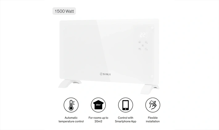 WEEKDEAL: Smart Panel Heater - Sinji - GoedGevoel webshop