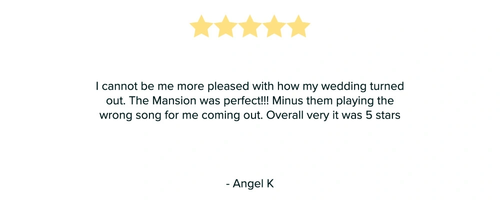 Review for newton White mansion from Angel.