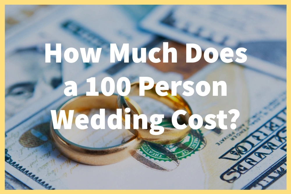 How much does a 100-person wedding cost in the Washington DC area? 