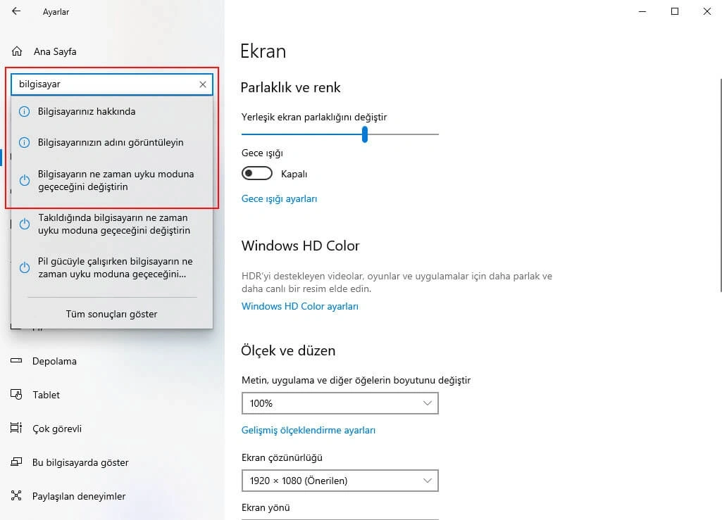 Windows 10 Bilgisayar Adı Değiştirme