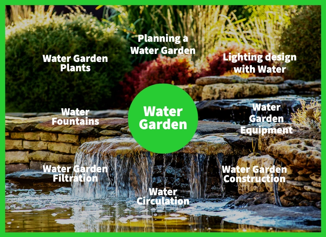 Water garden content hub.
