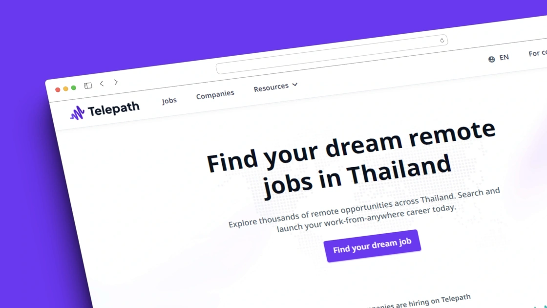 Telepath Find Remote Jobs in Thailand