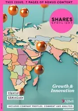 Shares Spotlight: Growth and Innovation magazine cover