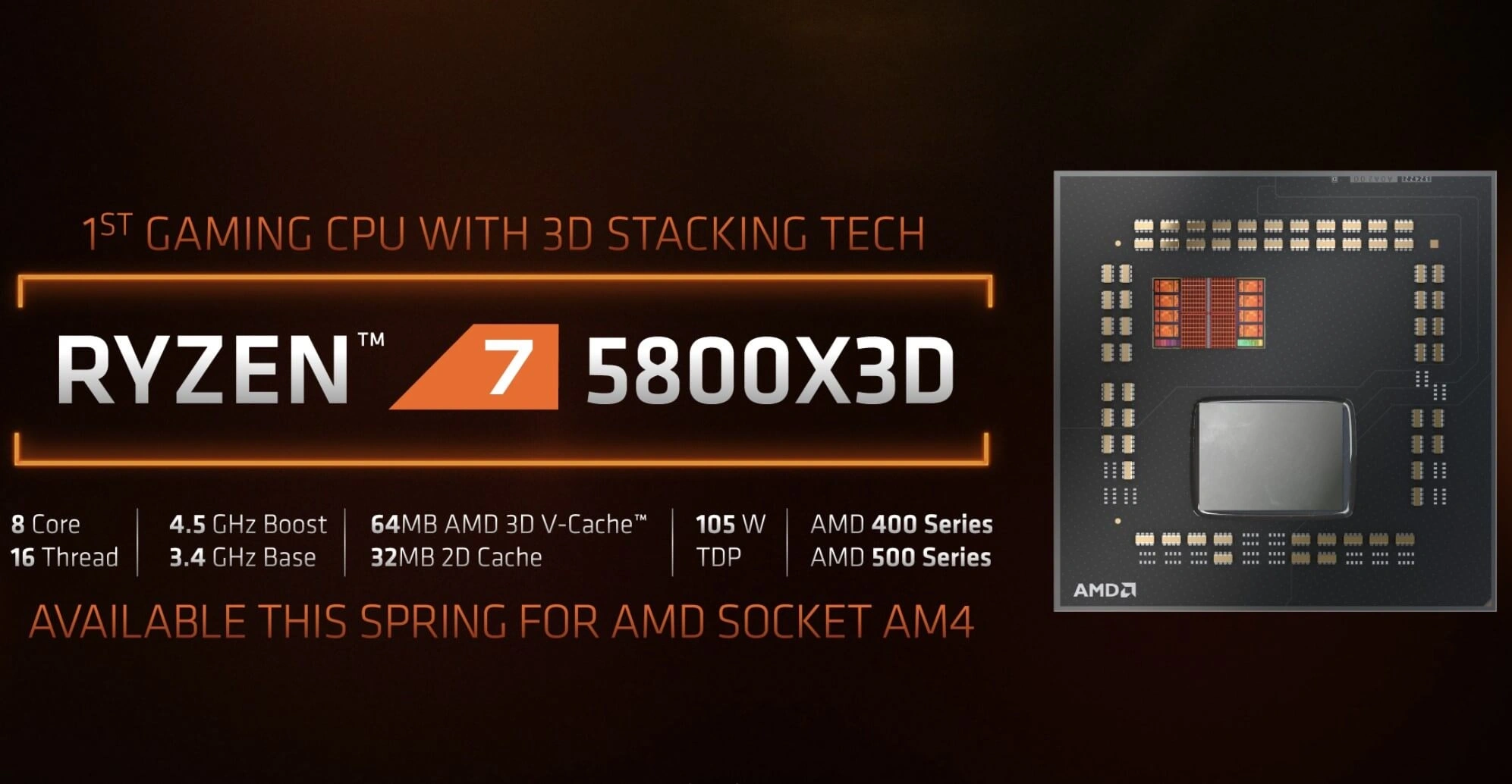 AMD Ryzen 7 5800X3D Teknik Detaylar
