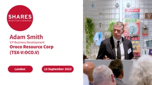 Oroco Resource Corp (TSX-V:OCO.V) - Adam Smith, V.P Business Development.