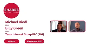 Team Internet Group PLC  -  Michael Riedl, CEO, Billy Green, CFO