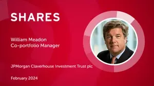 JPMorgan Claverhouse Investment Trust plc – William Meadon, Co-portfolio Manager