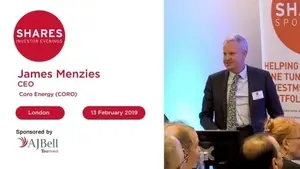 Coro Energy (CORO) - James Menzies, CEO