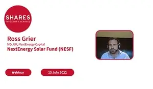 NextEnergy Solar Fund (NESF) - Ross Grier, MD, UK, NextEnergy Capital
