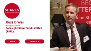 Foresight Solar Fund Limited (FSFL) - Ross Driver, Managing Director