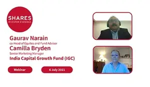 India Capital Growth Fund (IGC) - Gaurav Narain, co-head of Equities and Fund Adviser and Camilla Bryden Senior Marketing Manager