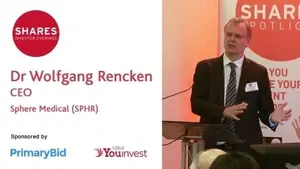 Dr Wolfgang Rencken, CEO of Sphere Medical (SPHR)