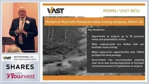 Vast Resources (VAST) - Investor Evening