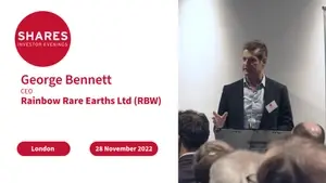Rainbow Rare Earths Ltd (RBW) - George Bennett, CEO