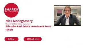 Schroder Real Estate Investment Trust  (LON:SREI) Nick Montgomery, Head of UK Real Estate Investment