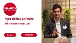 Ecora Resources (ECOR) - Marc Bishop Lafleche, CEO