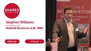 Reabold Resources (LSE- RBD) - Stephen Williams, Co Chief Executive
